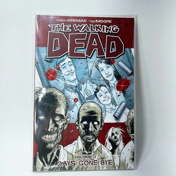 The Walking Dead Volume 1 Days Gone Bye -Robert Kirkman- Graphic Novel - Picture 1 of 6